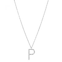 Collana Rosato Donna Cubica in Argento Zirconia RZCU16 - RZCU16